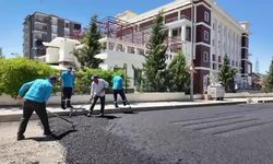 Adıyaman Belediye Başkanı Tutdere, Yeni Sanayi Mahallesi'ndeki çalışmaları inceledi