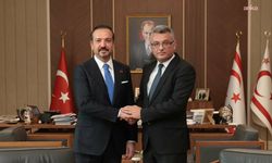 AK Partili Zorlu, KKTC Cumhurbaşkanı Erhürman ile görüştü