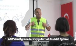 Ankara Büyükşehir Belediyesi'nden öğrencilere uygulamalı bisiklet eğitimi