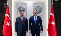 Ankara Valisi Canbolat, Bakan Fidan'ı makamında ziyaret etti