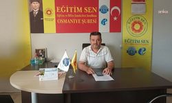 Ankara'da eylem yapan öğretmenlere Osmaniye'den destek mesajı