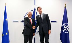 Antonio Costa, NATO Genel Sekreteri Rutte ile bir araya geldi