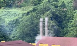 Ardeşen'de mahalleliden çay fabrikasının yarattığı iddia edilen kirliliğe tepki