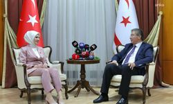 Bakan Göktaş, KKTC Başbakanı Üstel tarafından kabul edildi