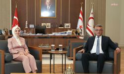 Bakan Göktaş, KKTC Cumhurbaşkanı Erhürman tarafından kabul edildi