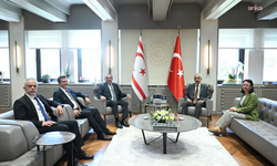 Bakan Uraloğlu, KKTC'li bakan ve yetkililerle bir araya geldi