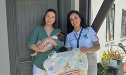 Bodrum Belediyesi'nin Hoş Geldin Bebek projesi devam ediyor