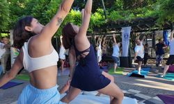 Bodrum'da 12. Uluslararası Yoga Günü etkinliği düzenlendi