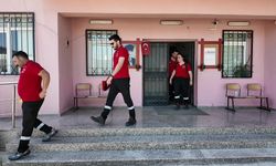 Bornova BAK ekibi AFAD İzmir'de deprem tatbikatına katıldı