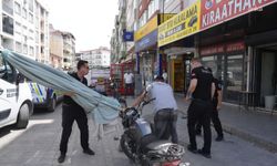 Burhaniye'de kaldırım ve yol işgalleriyle kararlı mücadele