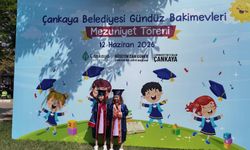 Çankaya Belediyesi kreşlerinde mezuniyet heyecanı