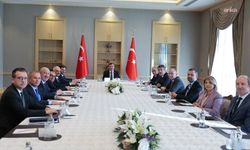 Cevdet Yılmaz, Ekonomi Politikaları Kurulu üyeleriyle bir araya geldi