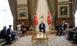 Cumhurbaşkanı Erdoğan, AB heyeti ile bir araya geldi