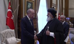 Cumhurbaşkanı Erdoğan, Süryani Ortodoks Kilisesi Patriği Kerim'i kabul etti