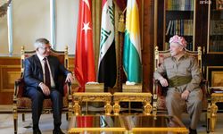 Davutoğlu, Mesud Barzani ile bir araya geldi