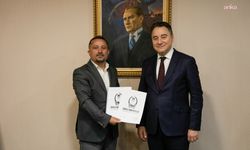 DEVA Partisi Genel Başkanı Babacan ile Ücretli Öğretmenler Dayanışma Derneği Başkanı Atasoy  bir araya geldi