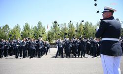 Diyarbakır'da 360 polis memuru mezun olarak Türk Polis Teşkilatı'nın saflarına katıldı