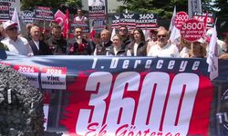 DMK'dan Çalışma Bakanlığı önünde eylem: Ek zam ve 3600 ek gösterge verilsin