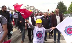 Doruk Madencilik işçileri Ankara yolunda: 'Hiçbir patron işçinin hakkına göz dikemez'