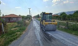 Efeler'de Umurlu ile Serçeköy arasındaki yol yenileniyor
