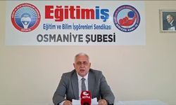 Eğitim-İş Sendikası Osmaniye Şube Başkanı Yücel: 'Bir gencin geleceği birkaç saniyeye mahkum edilemez'