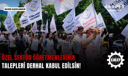 EMEP Genel Başkanı Aslan: 'Öğretmenlere dönük saldırılar derhal durdurulsun, temel talepleri kabul edilsin'