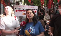 EMEP'ten açlık grevindeki öğretmenlere destek ziyareti... Karaca: 'Yanınızdayız, dayanışmadayız'