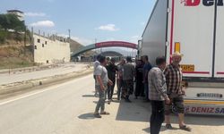 Esendere Sınır Kapısı'nda 3 kilometrelik TIR kuyruğu