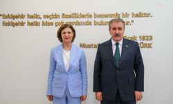 Eskişehir Büyükşehir Belediye Başkanı Ünlüce, BBP Genel Başkanı Destici'yi ağırladı