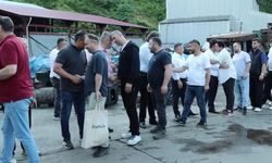GMİS Genel Başkanı Yeşil, Zonguldak'ta madencilerle buluştu