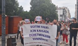 Hopa'dan, Ankara'da eylemlerini sürdüren öğretmenlere destek