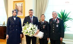 İçişleri Bakanı Çiftçi, Bakan Yardımcısı Yiğitbaşı ve Jandarma Genel Komutanı Çardakcı'yı kabul etti
