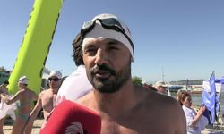 'İstanbul'u Yüzüyorum' heyecanı: Bini aşkın sporcu Şaşkınbakkal'da mavi sulara kulaç attı