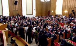İYİ Parti Grup Toplantısı... Dervişoğlu: 'Öcalan'a özgürlük isteyen miting değil referandum yapsın'