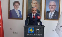 İYİ Parti Isparta teşkilatından belediyeye su sayıcı tepkisi