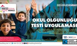 Kadıköy Belediyesi'nin 'Okul Olgunluğu Testi' uygulaması devam ediyor