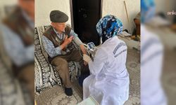 Kahramankazan'da sağlık ekiplerinden mahalle mahalle hizmet