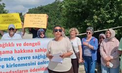 Karadeniz Ereğli'de mahalle sakinlerinden yol kapama eylemi