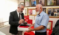 Keçiören Belediyesi'nden şehit ailelerine Babalar Günü ziyareti
