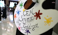 Keçiören'de minik ellerin emekleri, sanatseverlerle buluştu