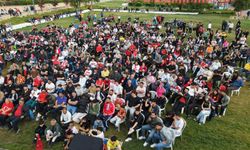 Kırıkkale'de milli maç heyecanı dev ekrana taşındı