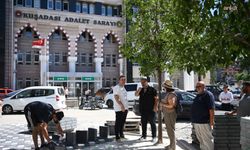 Kuşadası Belediyesi Başkan Vekili Demirtaş, yol çalışmalarını yerinde inceledi