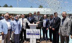 Kütahya'da 'Hey Park Dinlenme Tesisi'nin temeli, düzenlenen törenle atıldı