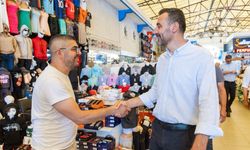 Manavgat Belediye Başkan Vekili Çiçek, ilçe esnafıyla bir araya geldi