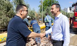 Manavgat Belediyesi Başkan Vekili Çiçek, doğal gaz çalışmalarını yerinde inceledi