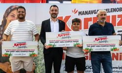 Manavgat Belenobası Karpuz Şenliği'nde üreticinin emeği kutlandı