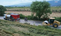 Manisa Büyükşehir Belediyesi, Salihli'de 5 mahalleyi bağlayan yolu yeniledi