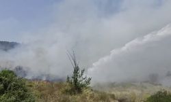 Marmaris'te ekili alanda çıkan yangın söndürüldü