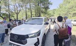 Muğla'da çimento fabrikası davasında keşif yapıldı