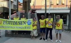 Muğla'daki eğitimcilerden Ankara'da eylem yapan meslektaşlarına müdahaleye tepki